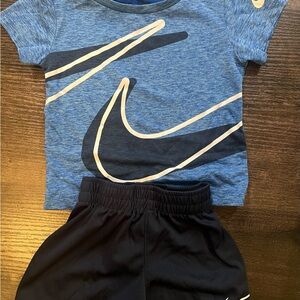 Nike Blue Dri-FIT Kids Apparel